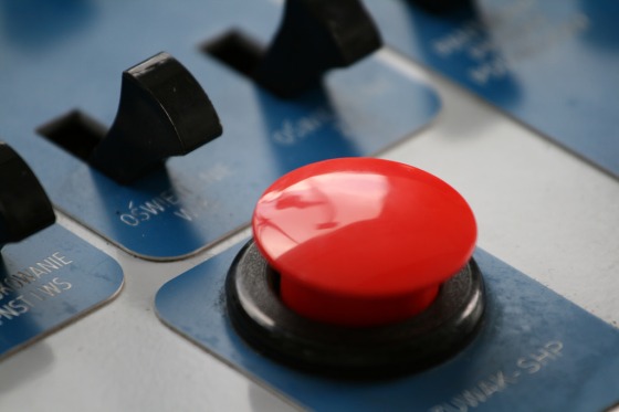 Big Red Button, photo by wlodi
